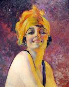 Young Woman with a Turban